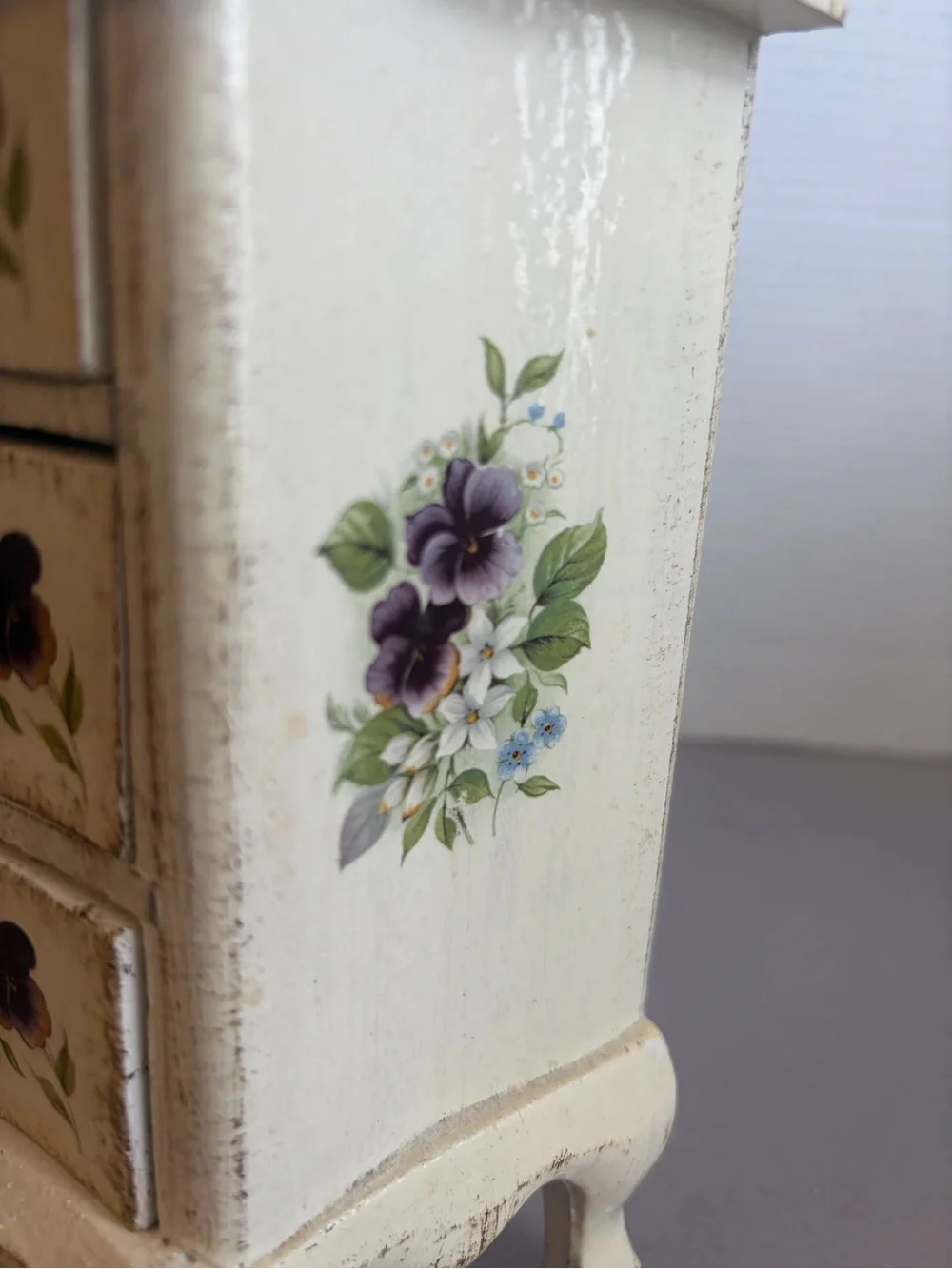Italian Florentine Chest of Drawers - Dresser Jewelry Box